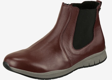 Lei by tessamino Chelsea Boots 'Florentine' in Red: front