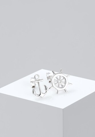 Boucles d'oreilles 'Anker & Steuerrad' ELLI en argent