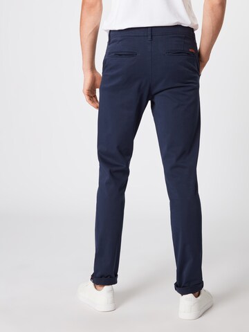 JACK & JONES Slim fit Chino trousers 'JJIMarco JJBowie' in Blue