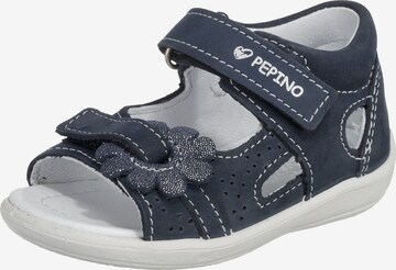 Pepino Sandalen 'Silvi' in Blauw: voorkant