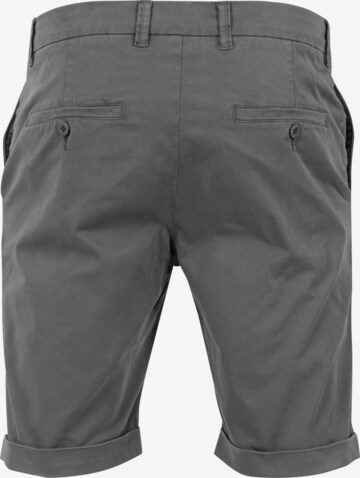 Urban Classics Normální Chino kalhoty – šedá