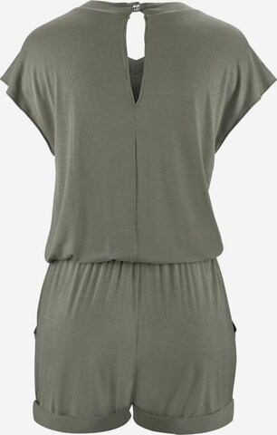 LASCANA Jumpsuit in Groen