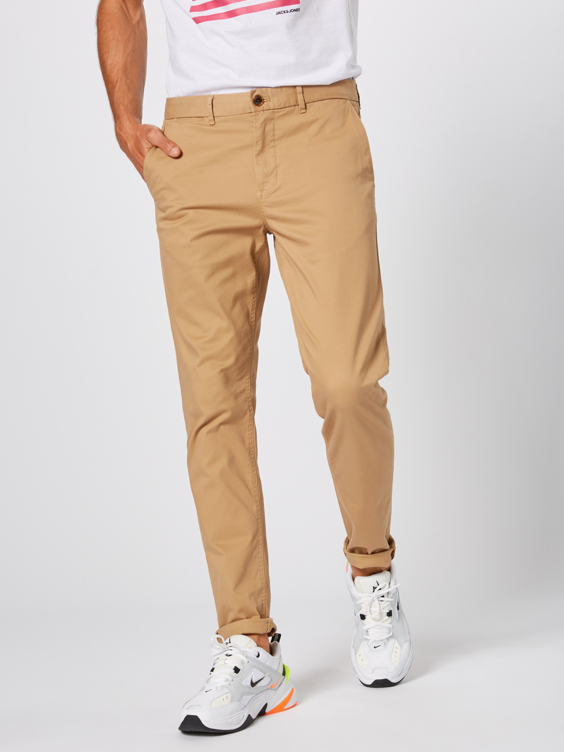 SCOTCH & SODA Pantalon chino 'Mott' en sable: Vue de face
