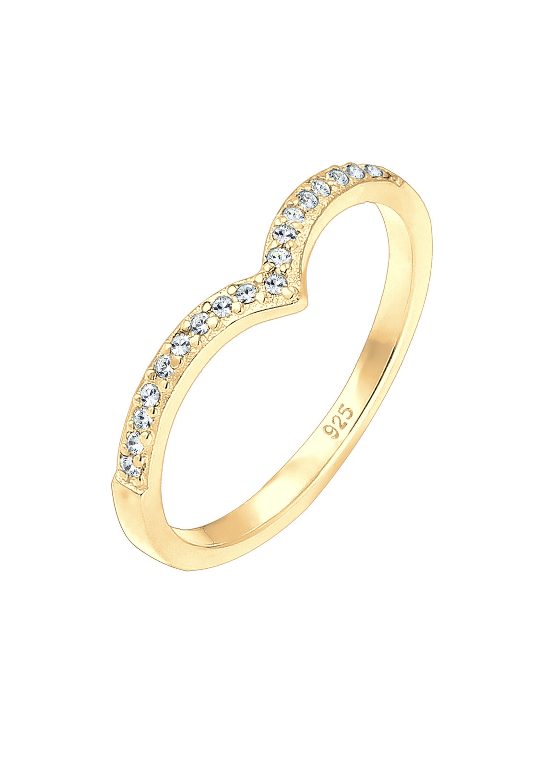 Bague ELLI en or : devant