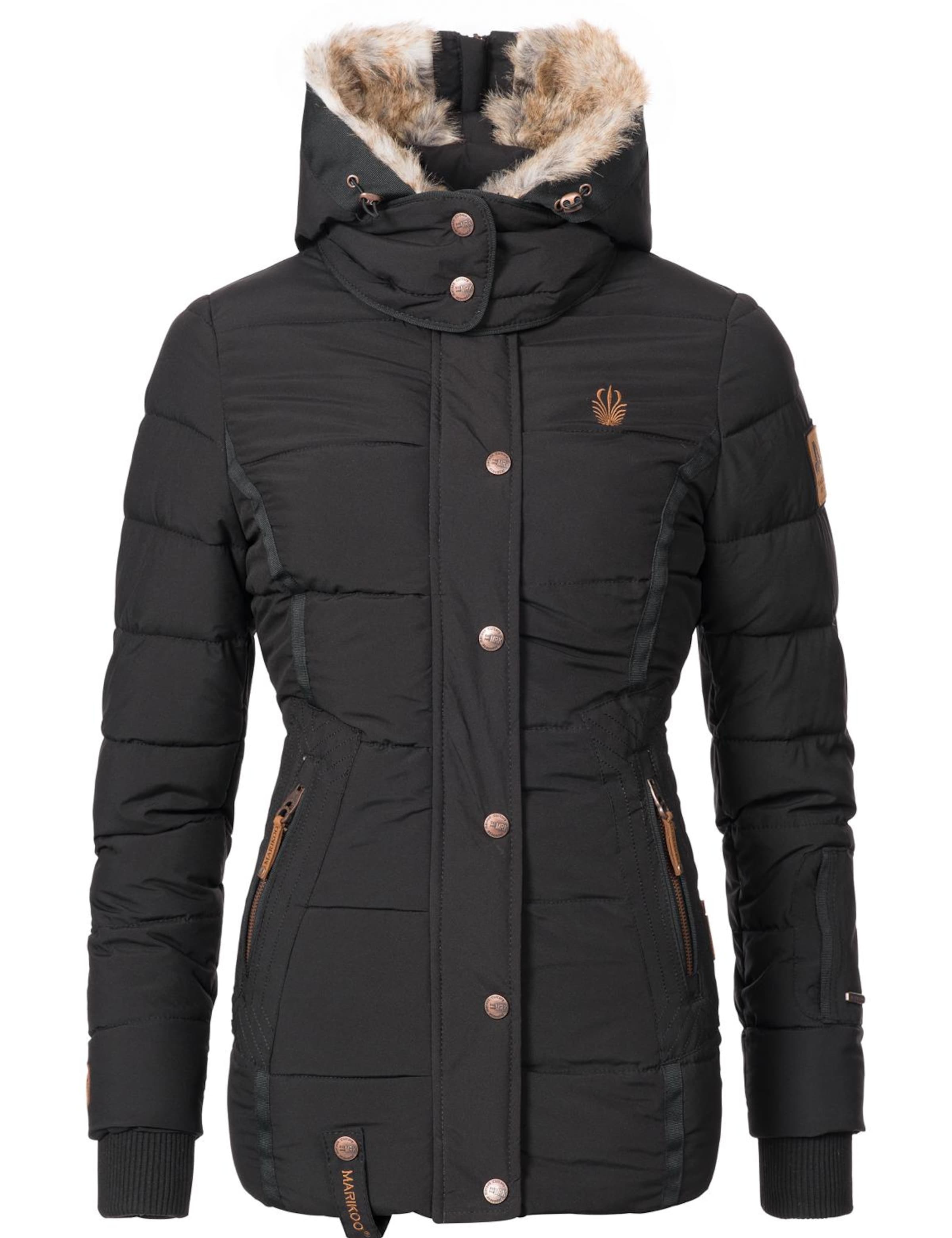 Veste d’hiver 'Nekoo' MARIKOO en noir