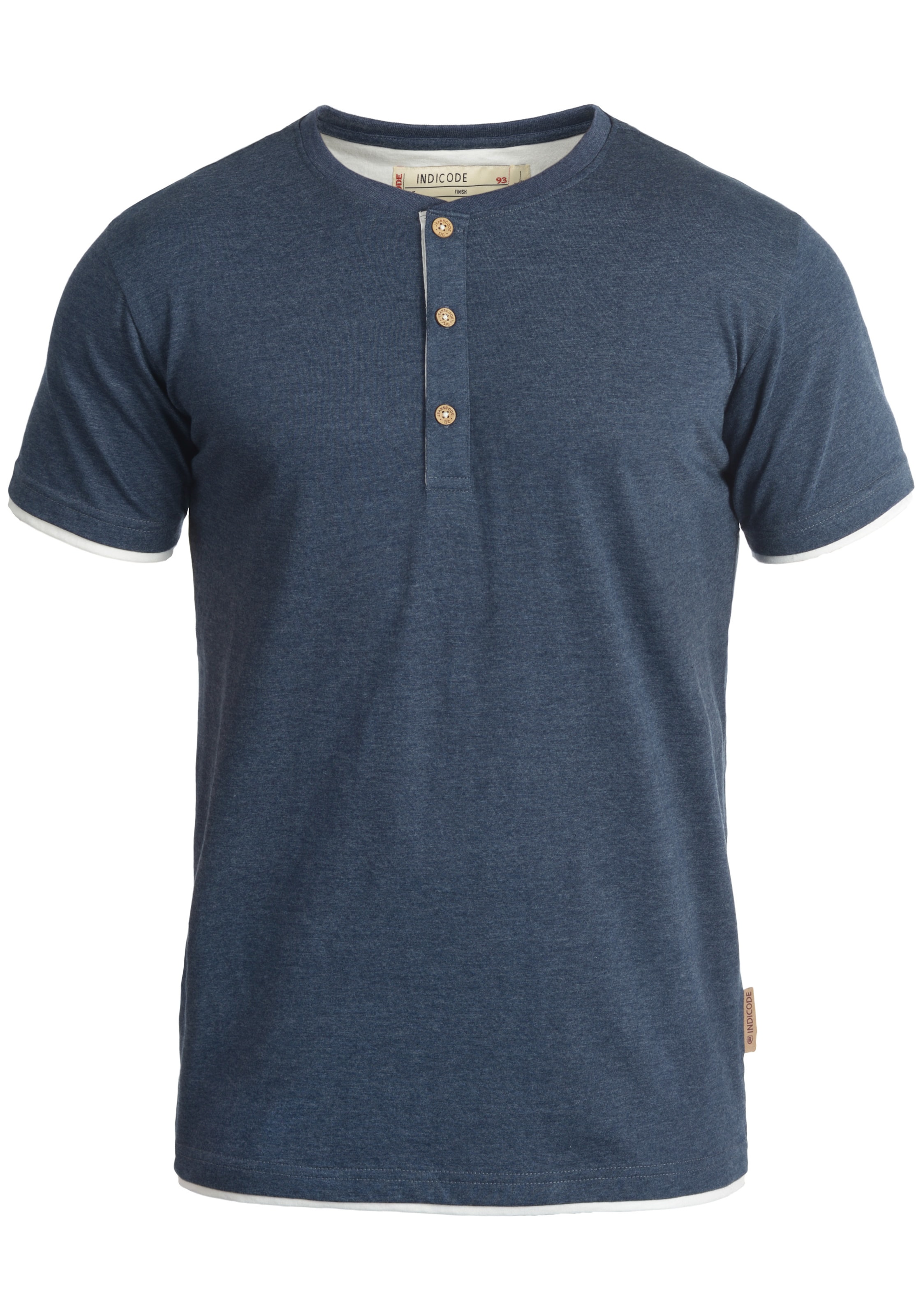 INDICODE JEANS Shirt 'Tony' in Blue: front