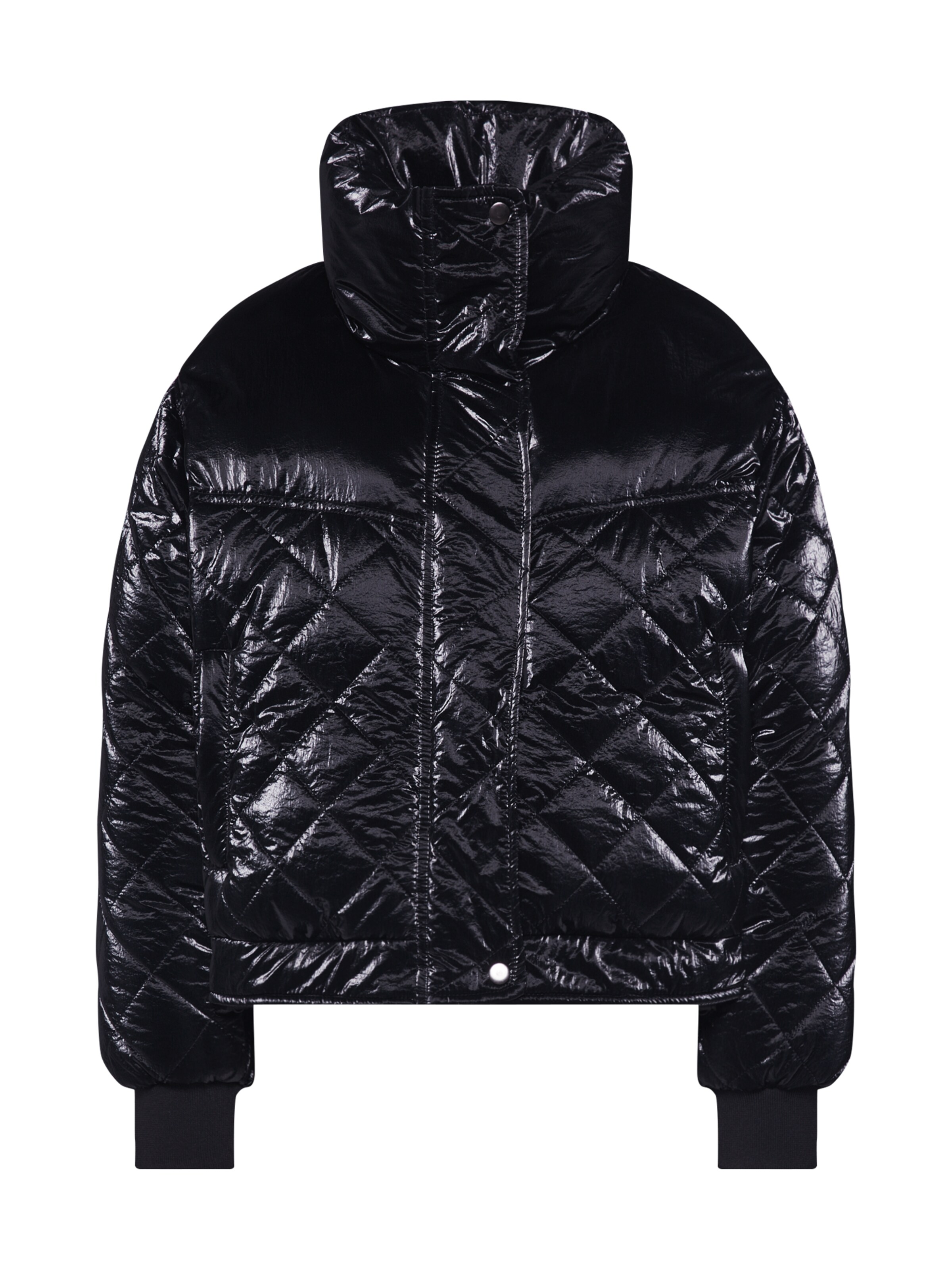 Urban Classics Tussenjas in Zwart: voorkant