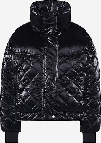 Urban Classics Between-Season Jacket in Black: front