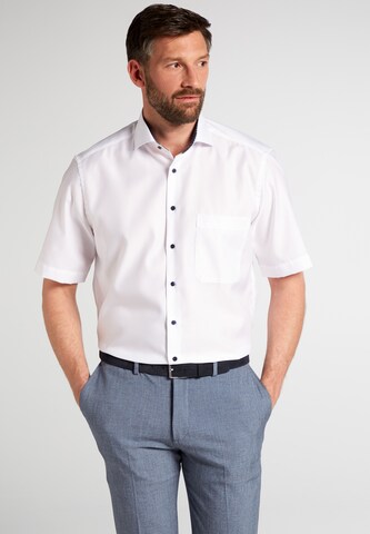 ETERNA Comfort fit Overhemd in Wit: voorkant