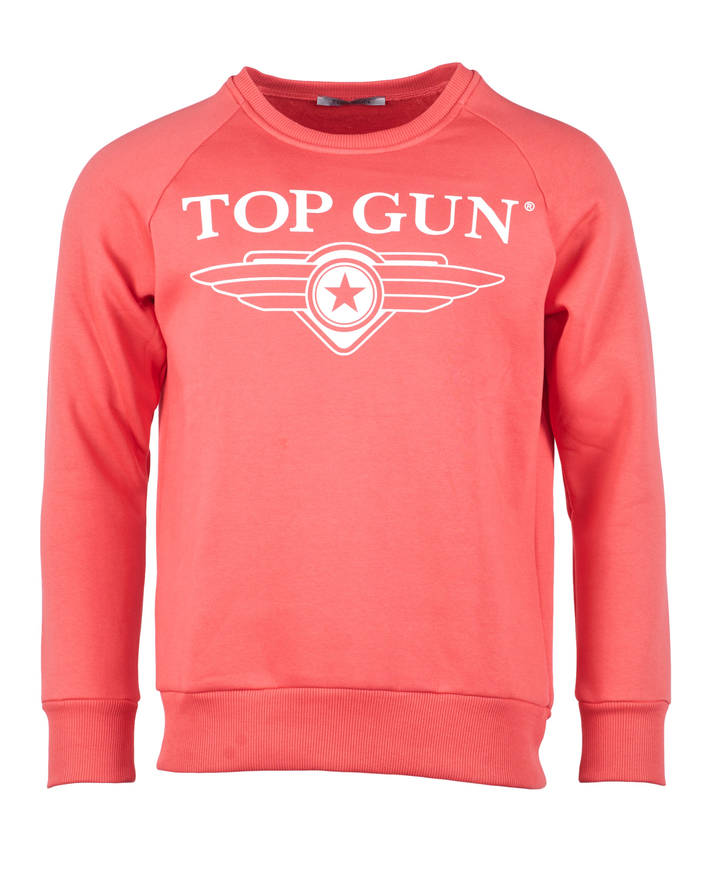 TOP GUN Sweatshirt 'Soft' in Pink: Vorderseite