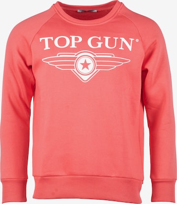 TOP GUN Sweatshirt 'Soft' in Roze: voorkant