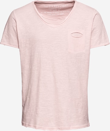 Maglietta di Key Largo in rosa: frontale