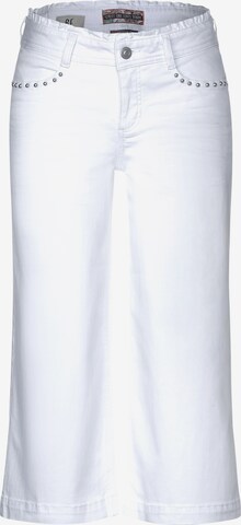 STREET ONE Loosefit Jeans in Wit: voorkant
