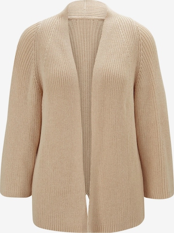 heine Cardigan i beige: forside