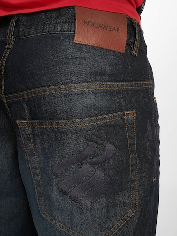 ROCAWEAR Loose fit Trousers 'FRI' in Blue