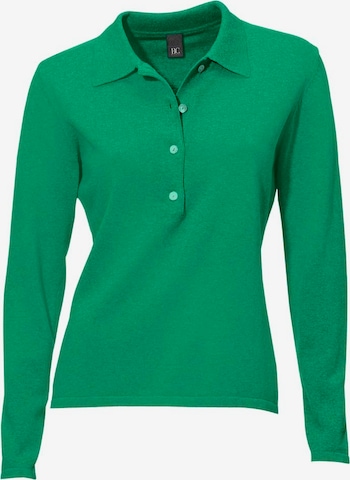 Pull-over heine en vert : devant