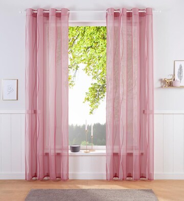 MY HOME Gardine in Pink: Vorderseite