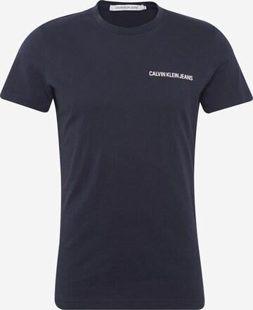 Calvin Klein Jeans T-Shirt in Blau: predná strana