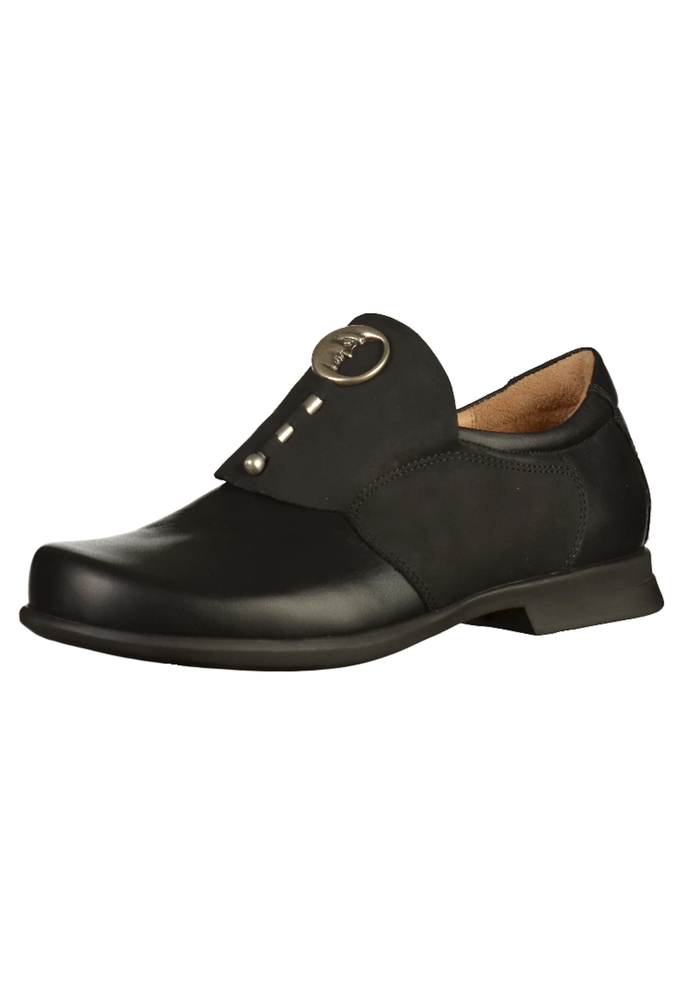 Chaussure basse THINK! en noir : devant