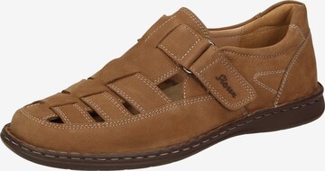 SIOUX Sandals 'Elcino-191' in Brown: front