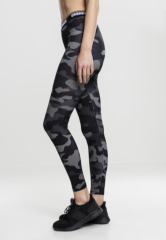 Urban Classics Skinny Leggings in Grau