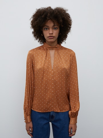 EDITED Blouse 'Ashley' in Brown