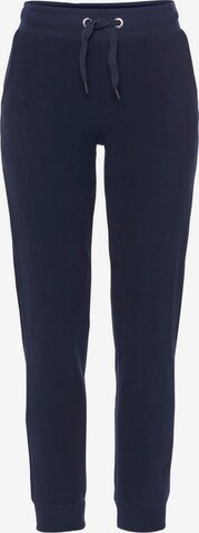 KangaROOS Tapered Pants in Blue: front