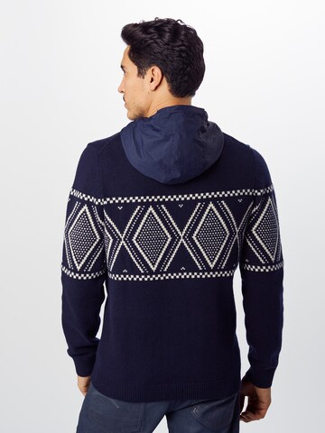 s.Oliver Pullover in Blau: zadná strana