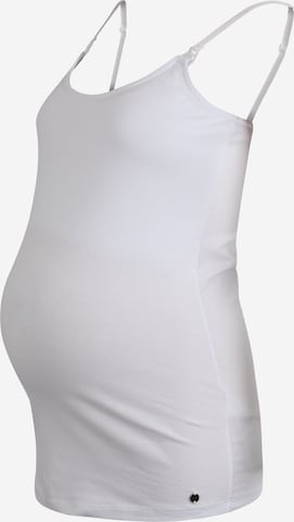 Top di Esprit Maternity in bianco: frontale
