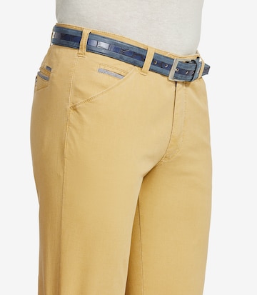 Meyer Hosen Slim fit Chino Pants 'Chicago' in Yellow