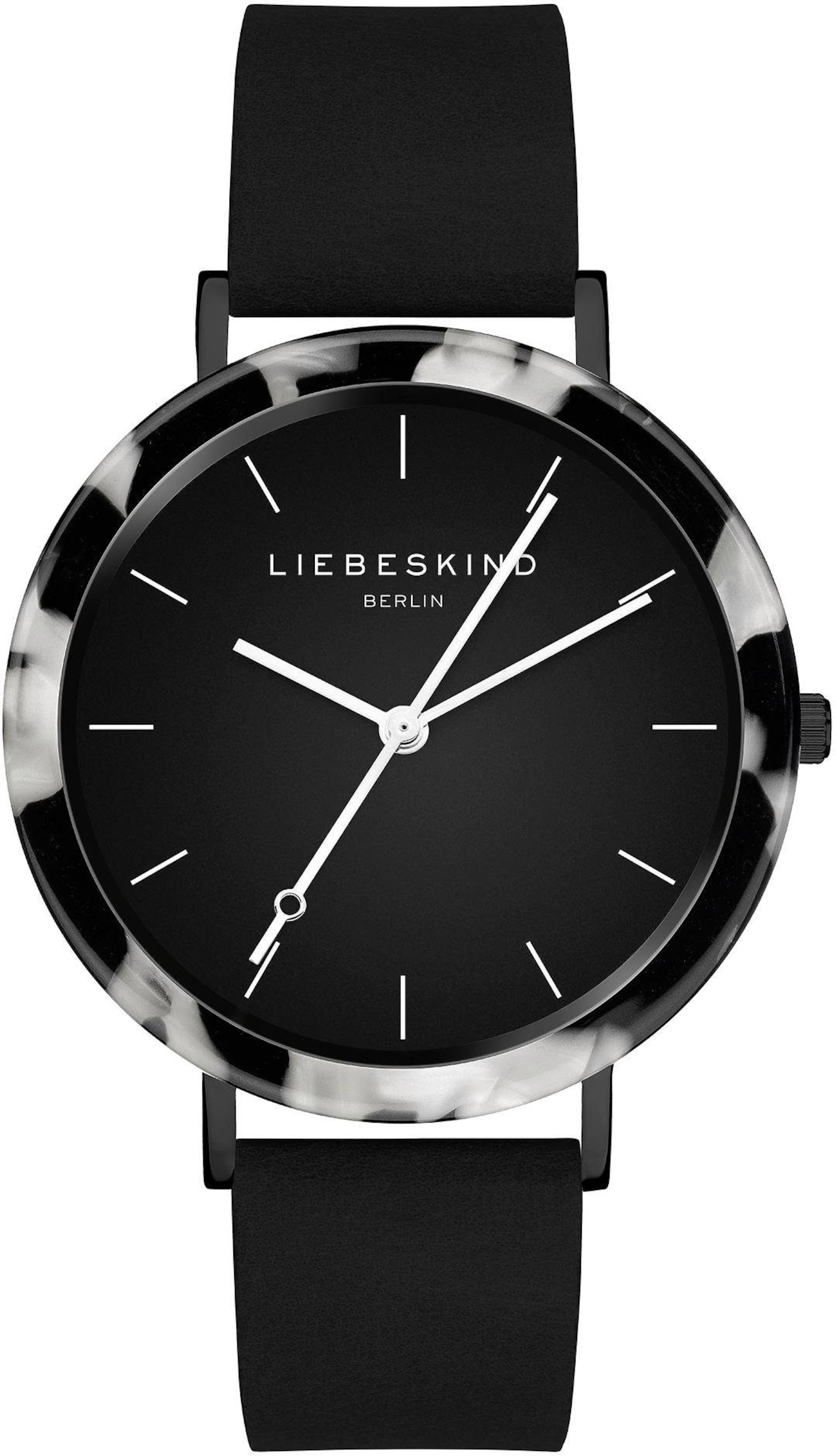 Liebeskind Berlin Uhr in Schwarz: Vorderseite