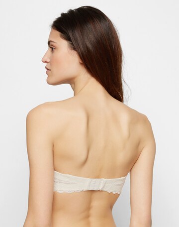 Calvin Klein UnderwearPush-up Grudnjak - bijela boja: stražnji dio