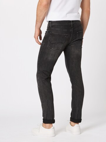 JACK & JONES Slim fit Jeans 'JJIGlenn JJOriginal' in Black