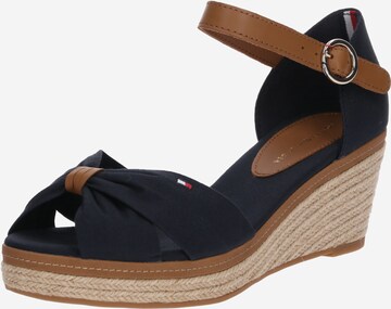 TOMMY HILFIGER Sandals 'Elba' in Blue: front