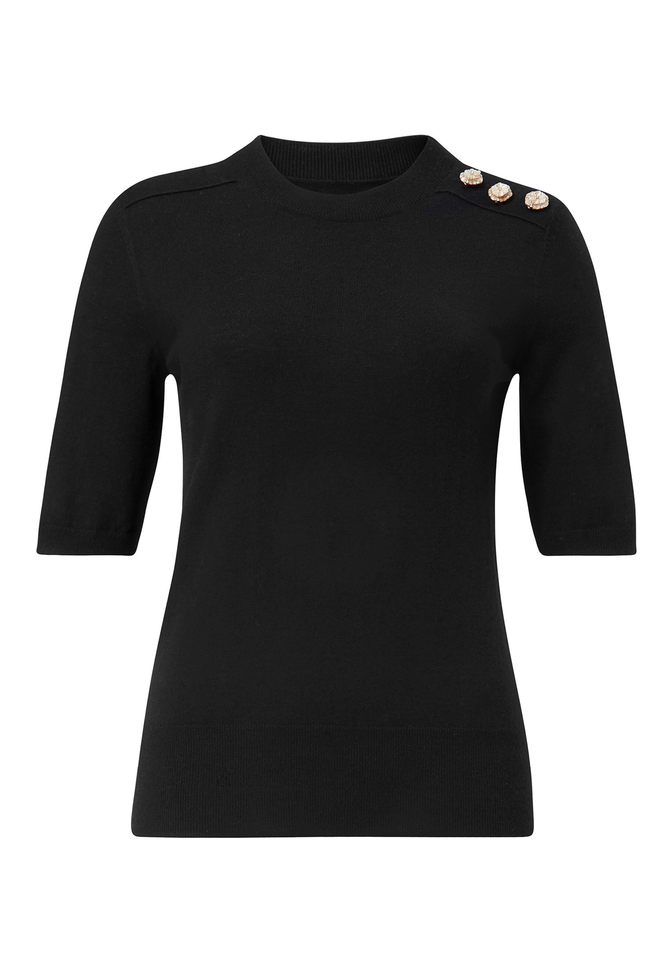 HALLHUBER - Pullover in schwarz