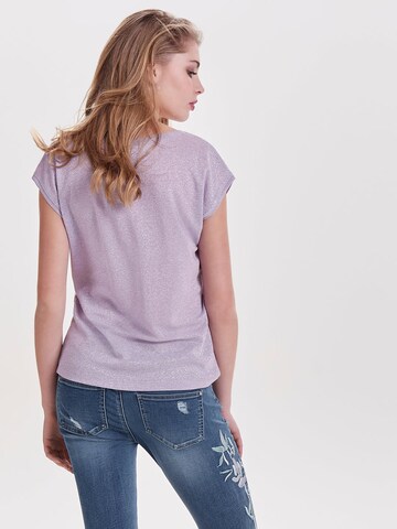ONLY Shirt 'ONLSilvery' in Lila