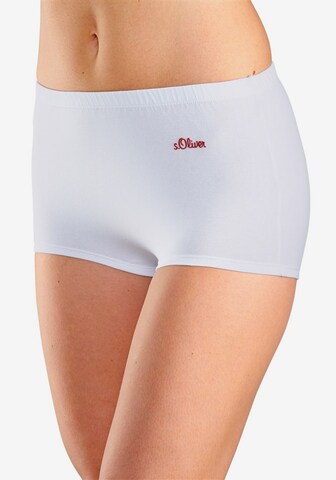 s.Oliver Boyshorts in White: front