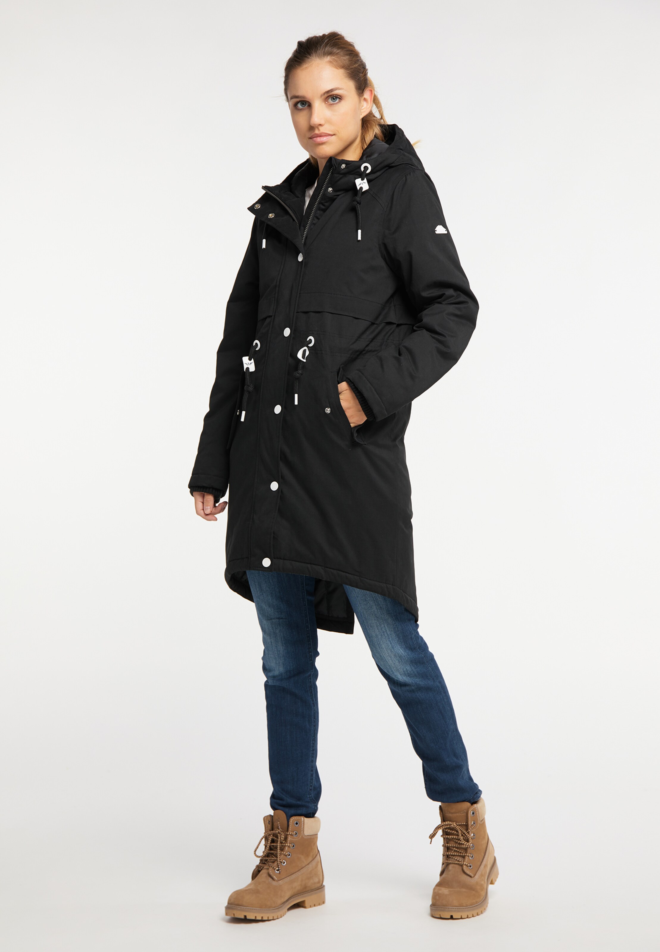 ICEBOUND - Parka in schwarz