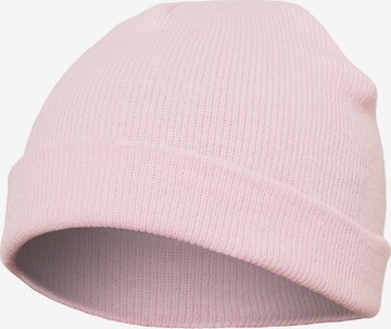 Bonnet 'Yupoong' Flexfit en rose : devant