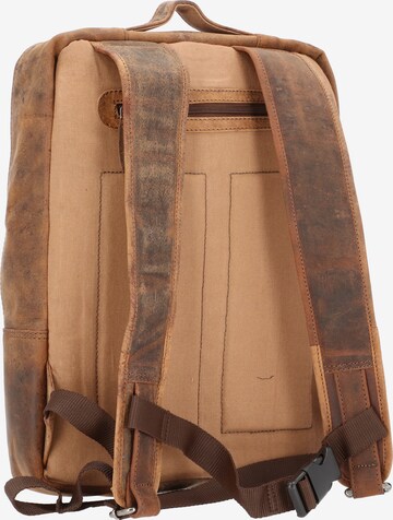 Pride and Soul Backpack 'Jester Business' in Brown