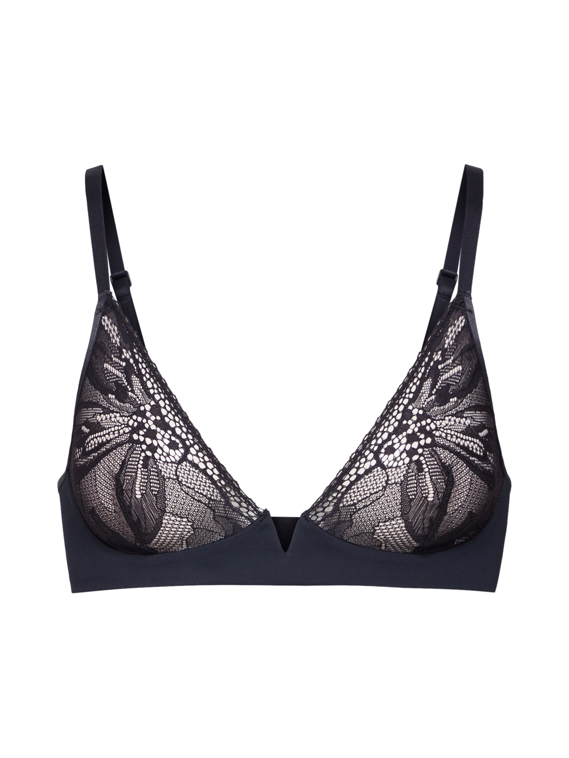 Calvin Klein Underwear - BH 'UNLINED PLUNGE' in de kleur Zwart