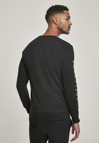 Mister Tee Sweatshirt 'Young Thug Album Cover' in Schwarz