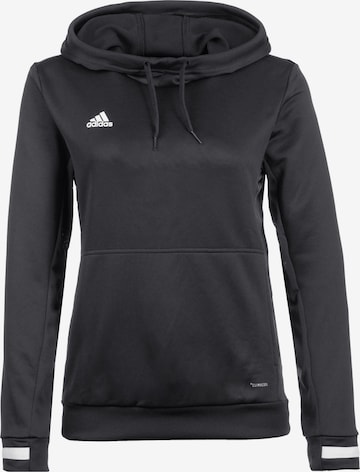 ADIDAS SPORTSWEAR Trainingskapuzenpullover 'Team 19' in Schwarz: predná strana