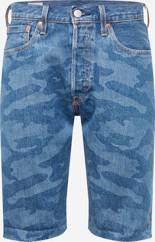 LEVI'S ® Jeans '501 Orig Cutoff Short' in Blau: predná strana