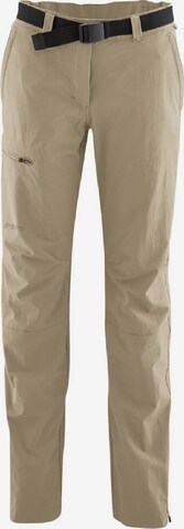 Maier Sports Outdoor Pants 'Inara' in Beige: front