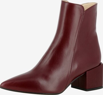 EVITA Ankle Boots in Red: front