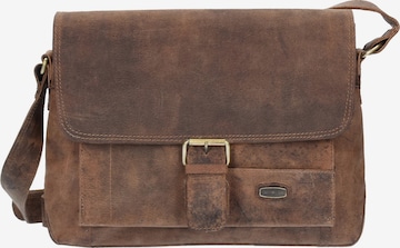 Harold's Messenger 'Antik' in Brown: front