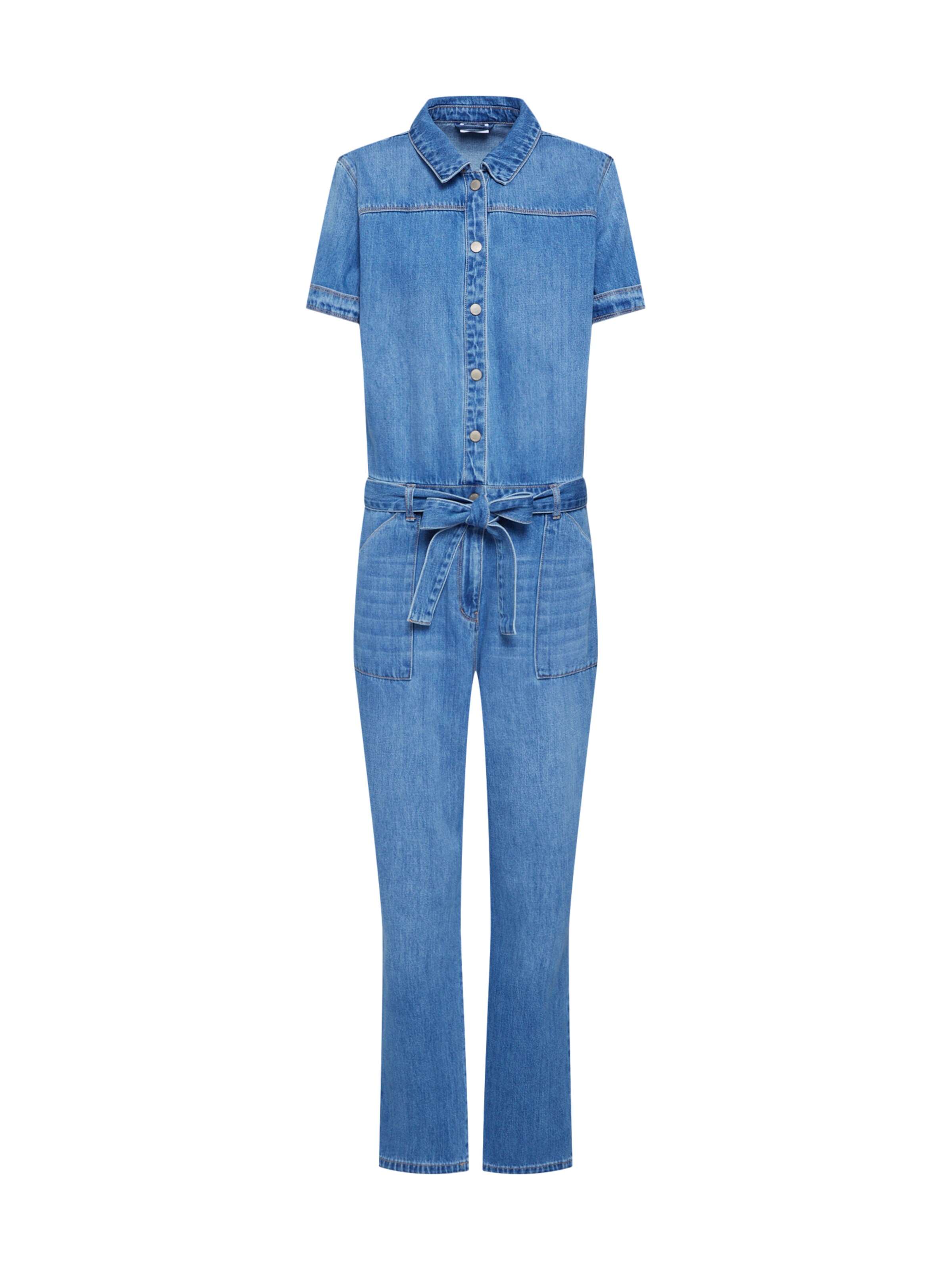 Noisy may - Jumpsuit 'LULU' in de kleur Blauw denim