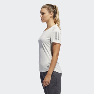 T-shirt fonctionnel 'Own The Run' ADIDAS SPORTSWEAR en blanc