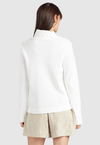 khujo Sweatshirt 'Malina' in Weiß
